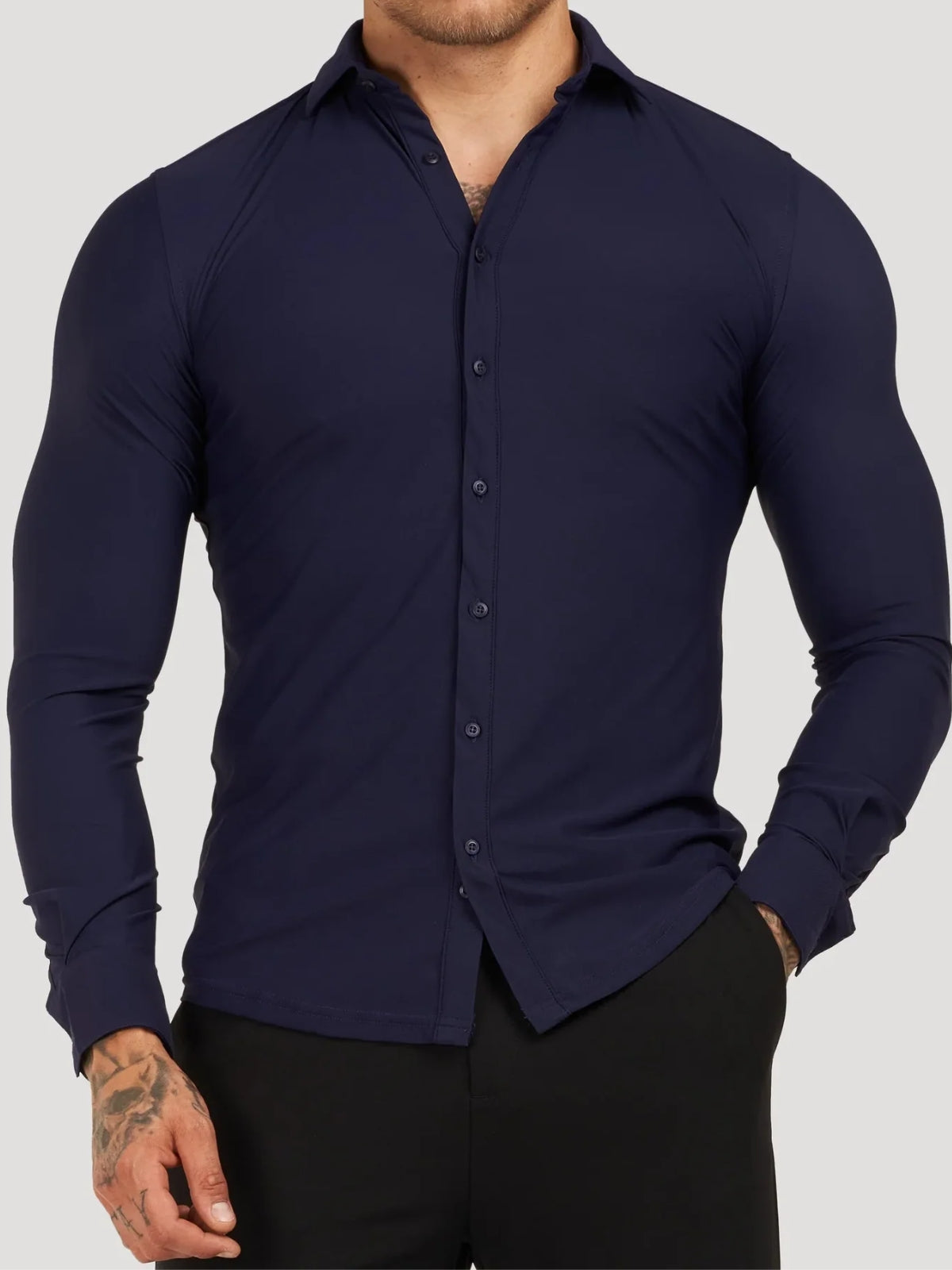 CAMISA STRETCH SIN PLANCHA