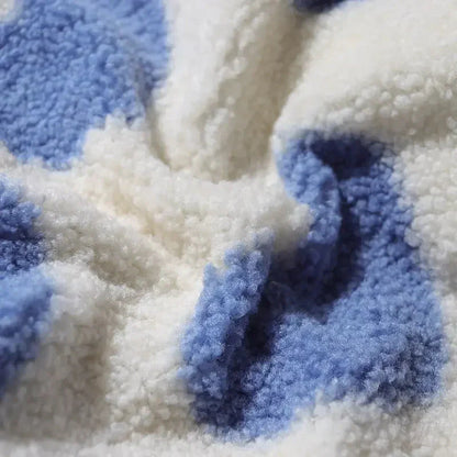 Chaqueta suave reversible con corazón Silamoda