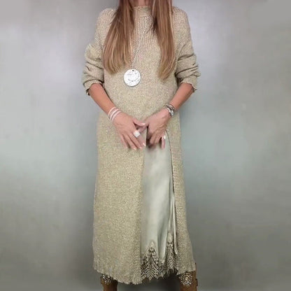 Conjunto de 2 piezas de corte entallado para mujer